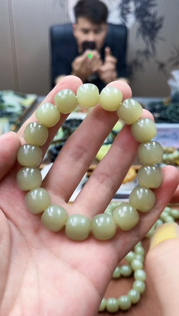 手链未镶嵌和田玉新疆若羌黄口13