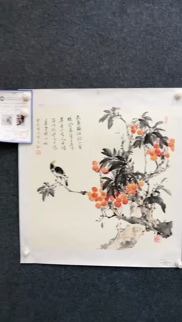 【闪购商品】国画2.4-艺术-冯高翔-卢浮宫原作-06