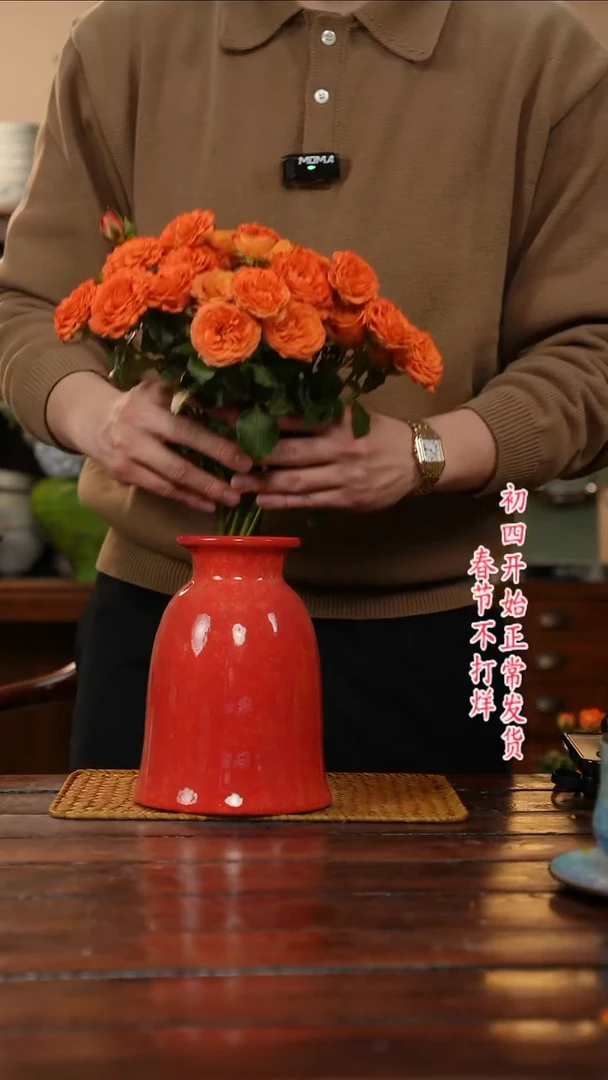 【闪购商品】摆件景德镇手作艺术感高温瓷