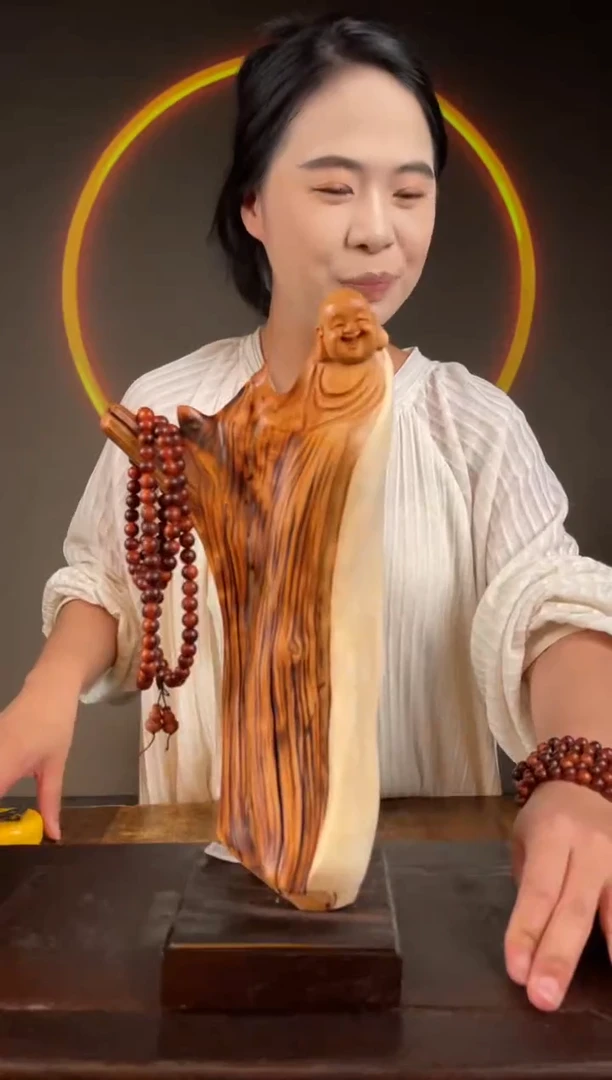 柏木（崖柏）手工摆件,先抢先得! 编号:165