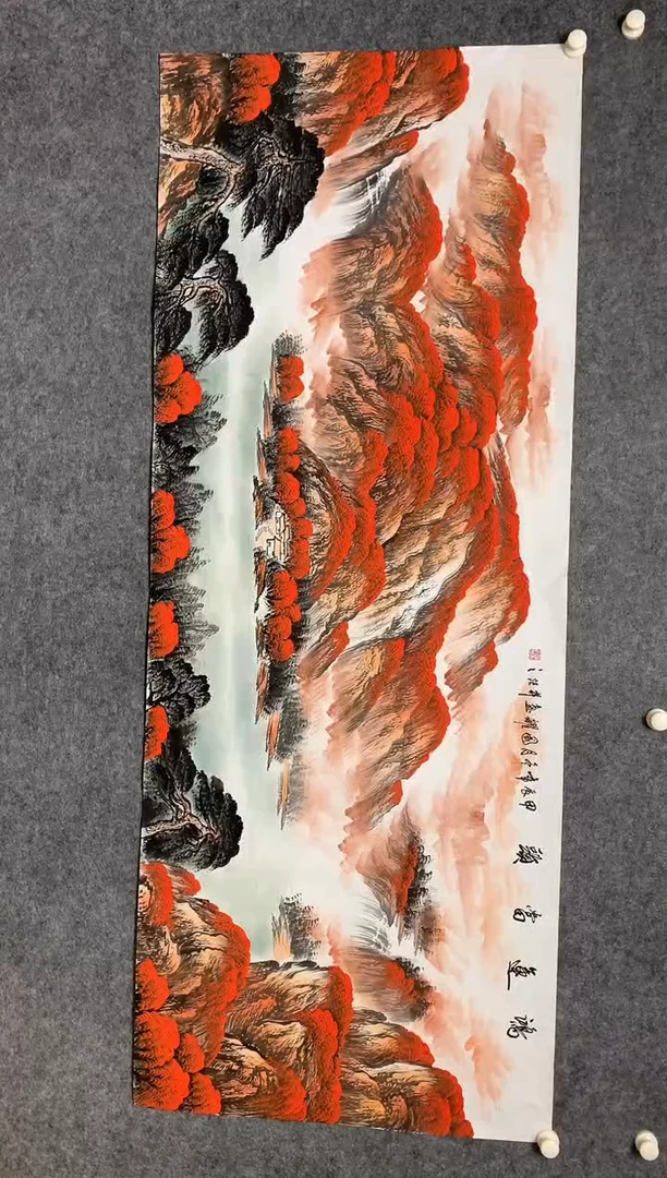 横款鸿运当头尺寸180*70