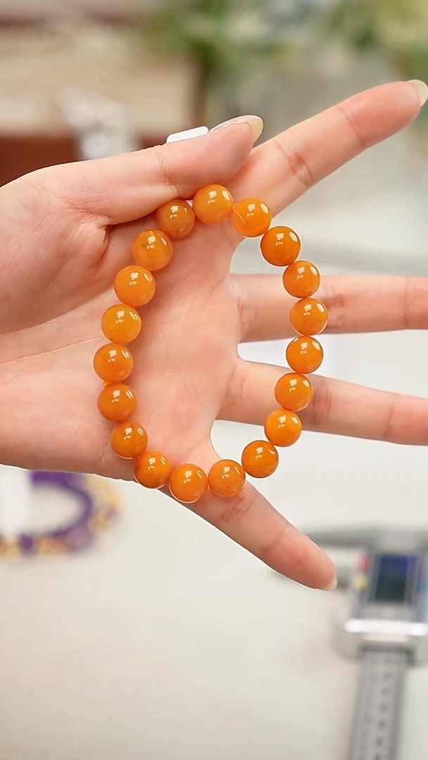 未镶嵌蜜蜡手串手串