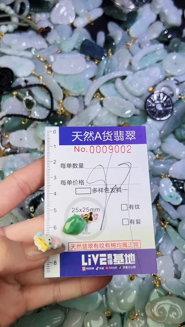 【闪购商品】翡翠颈饰未镶嵌天然翡翠A货