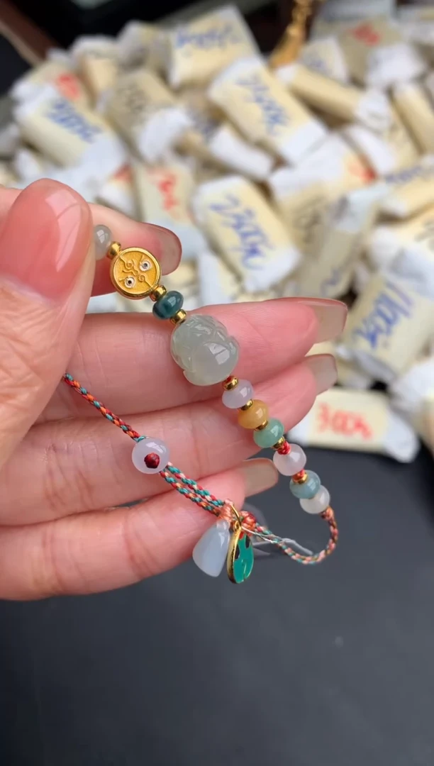 银S925镶嵌挂件翡翠一可备注生肖