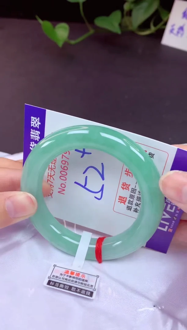 未镶嵌手镯翡翠52（7天无理由退换 ）