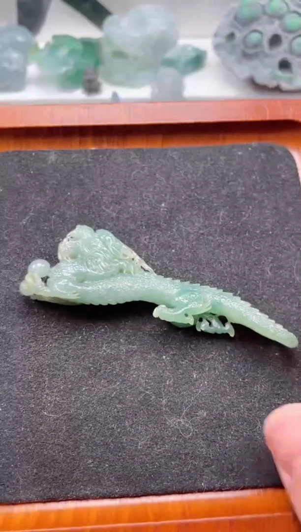 【闪购商品】翡翠颈饰未镶嵌龙