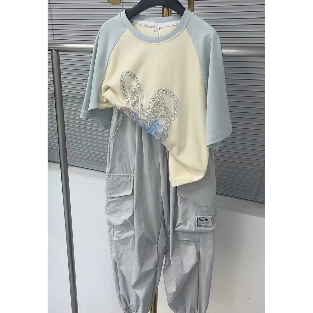 重工款女童夏季套装933