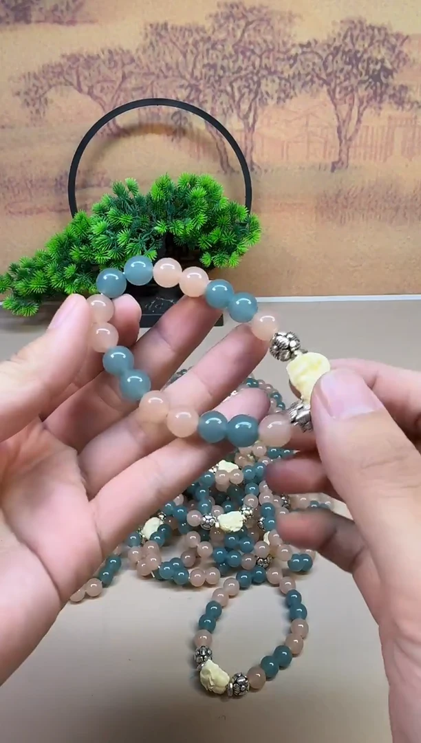 颈饰银S925镶嵌翡翠A218