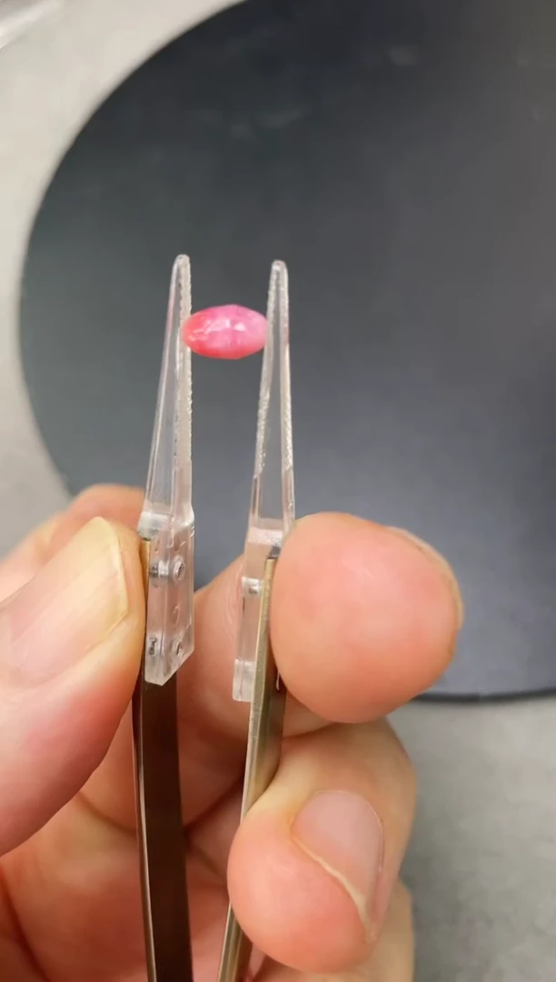 未镶嵌裸石海螺珠1克拉火焰纹海螺珠