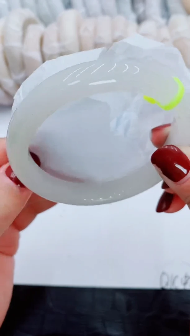 【闪购商品】石英质玉手镯合金S233-59-60