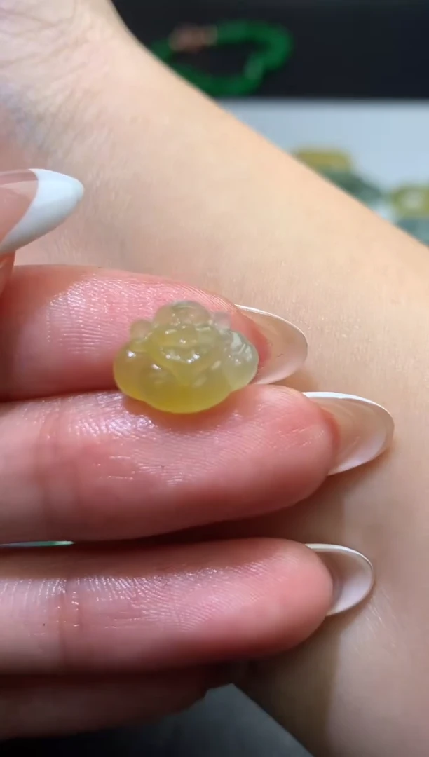 未镶嵌定制翡翠毛货 10-12.9-5.4