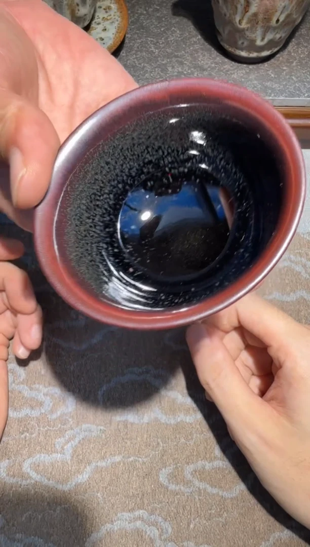 茶盏林远福牛血红毫盏63