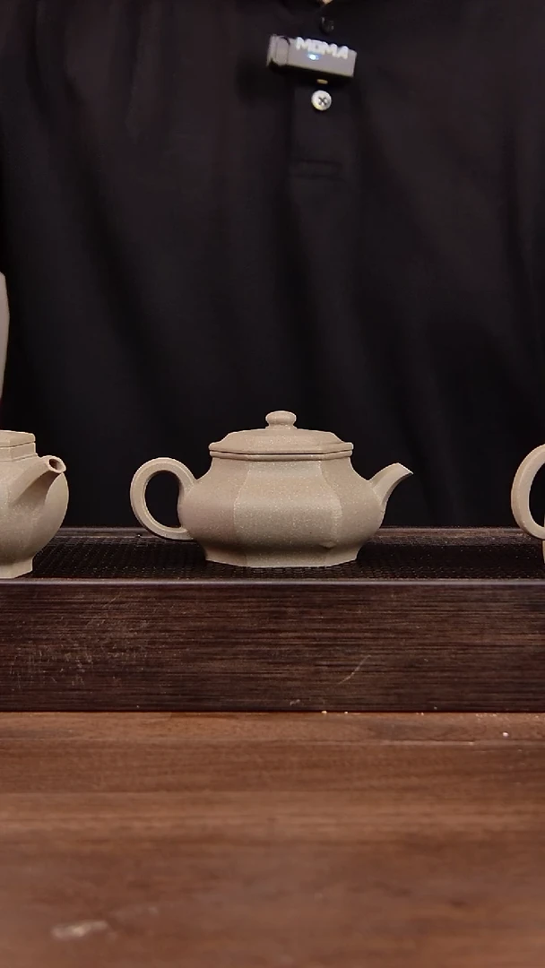 茶壶紫砂m*s本绿 藏六方 120CC