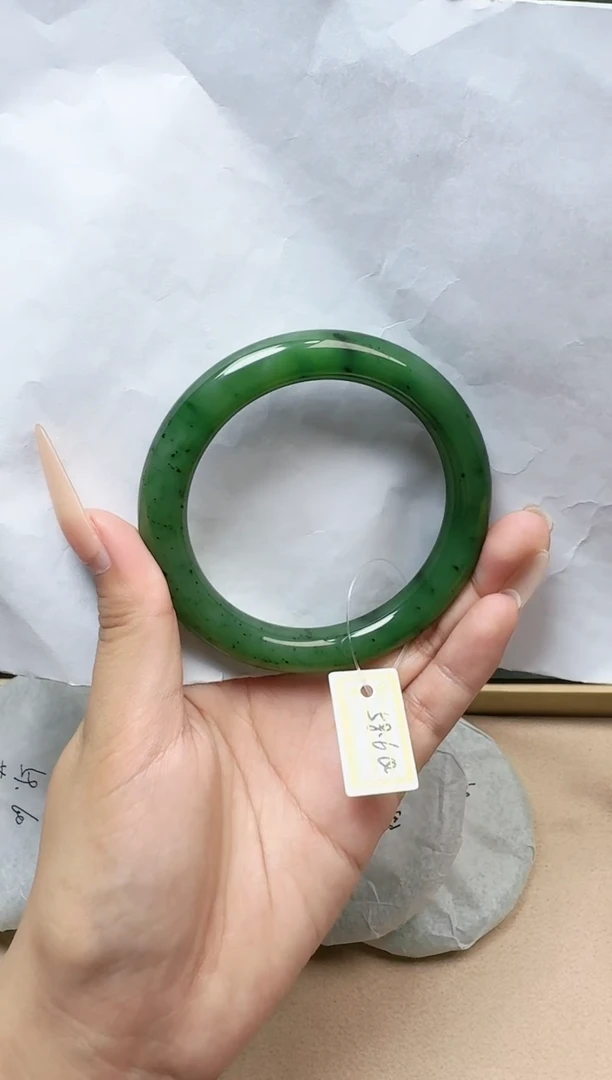 【闪购商品】和田玉手镯未镶嵌58/59圈口 YY