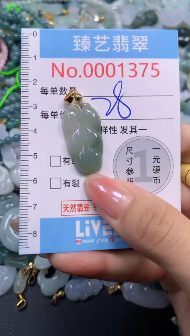 颈饰未镶嵌翡翠1375
