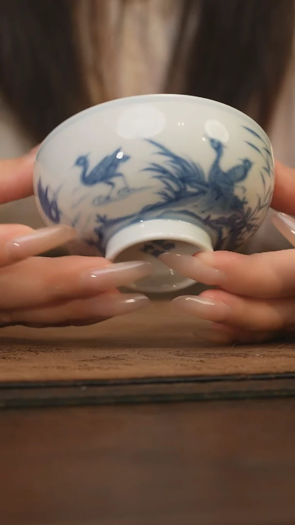 瓷片柴窑青花破价福利