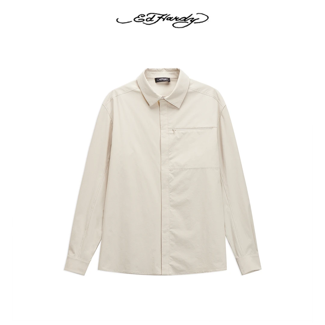 Ed Hardy/埃德哈迪潮流新款男女同款百搭衬衫E1RAM021