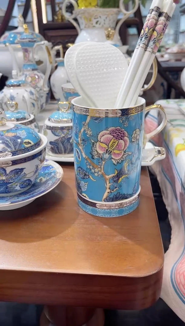 36%以上骨粉骨瓷筷子筒