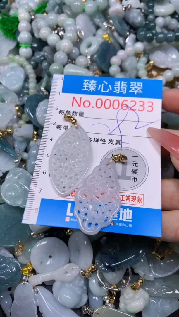 【闪购商品】翡翠颈饰未镶嵌含绳0006233