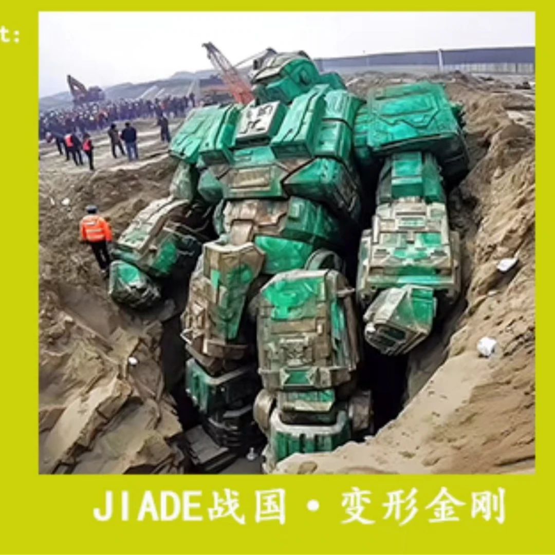 JIADE战国《钢铁侠》 青铜时代潮玩-直播间同款送礼收藏传家