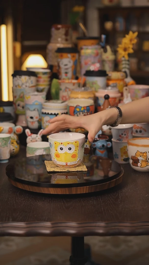 景德镇釉下彩绘设计师款式陶瓷