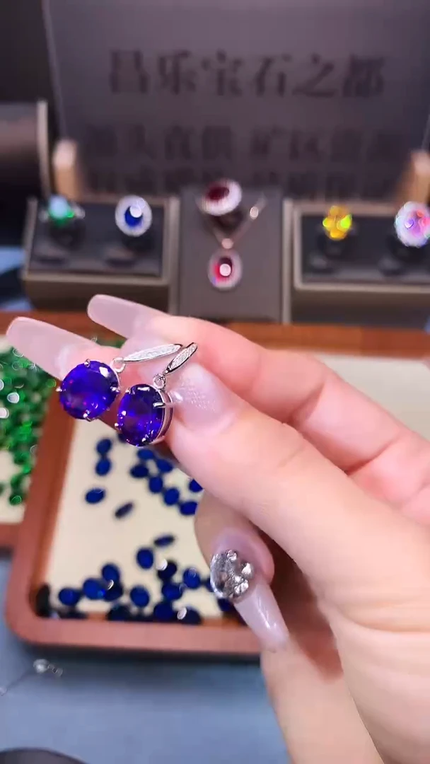 无925银大克拉重工精切高品质耳饰