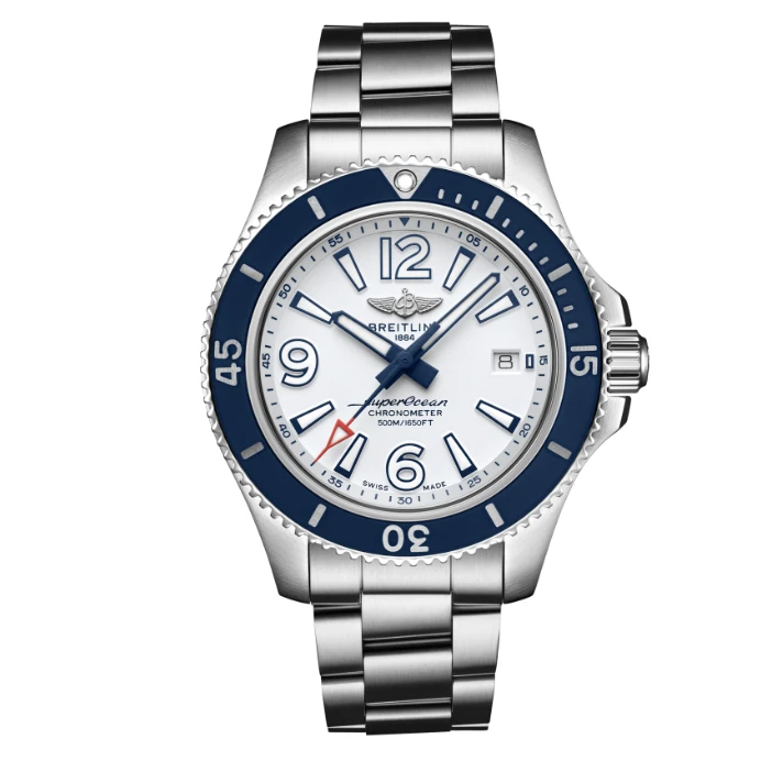 99新 BREITLING/百年灵 超级海洋/42mm全国联保五年A17366D81A1A1