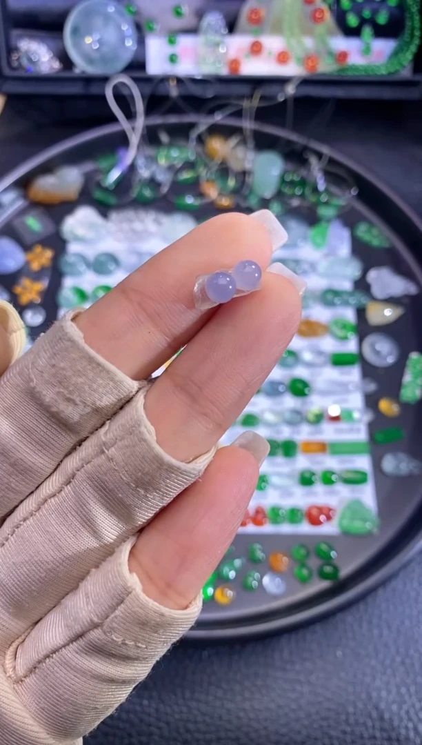 未镶嵌挂件翡翠珠子