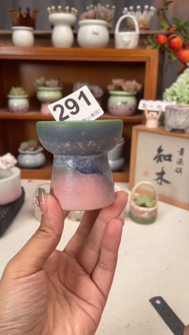 瓷片291知木小芳花盆编号