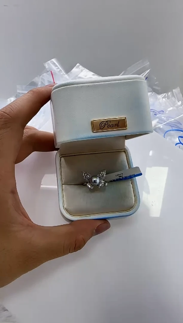 【闪购商品】海水珍珠DA银S925镶嵌c1027 珍珠7