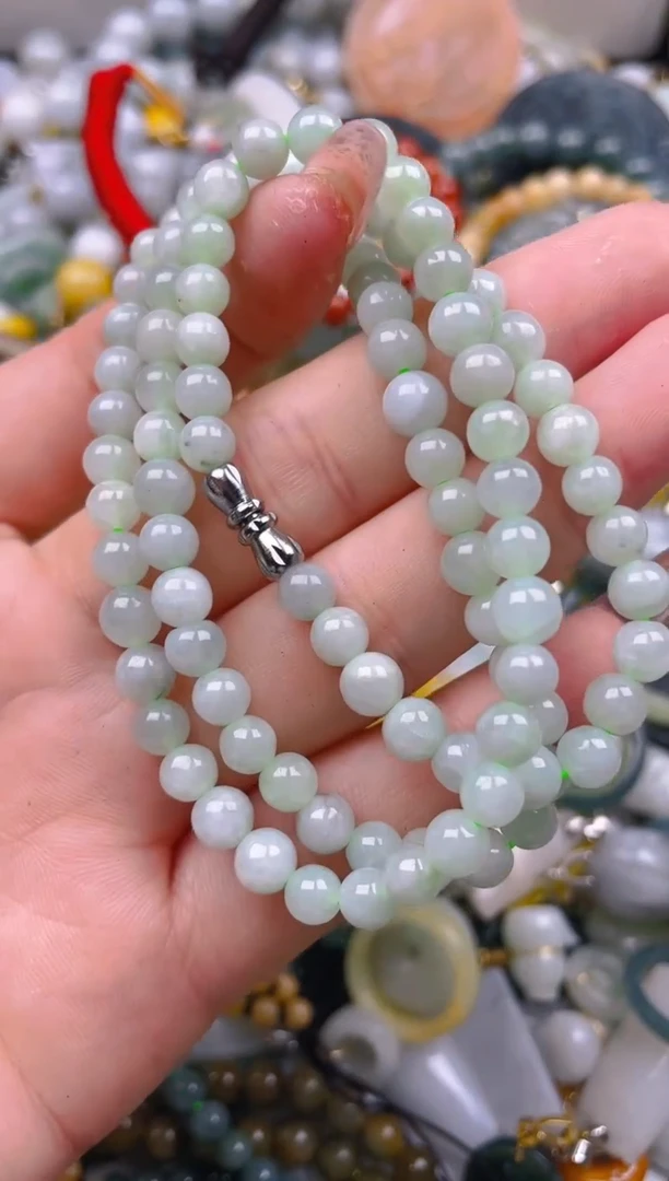 【闪购商品】翡翠颈饰未镶嵌/N/翡翠A货一图一物