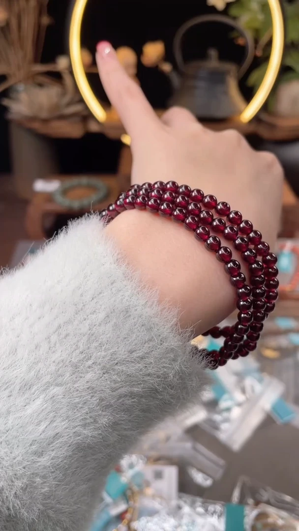 【闪购商品】石榴石手链未镶嵌@@A521E016909