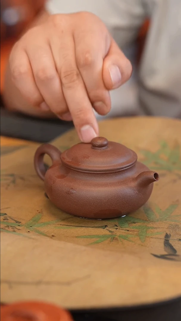茶壶紫砂原矿手工制作