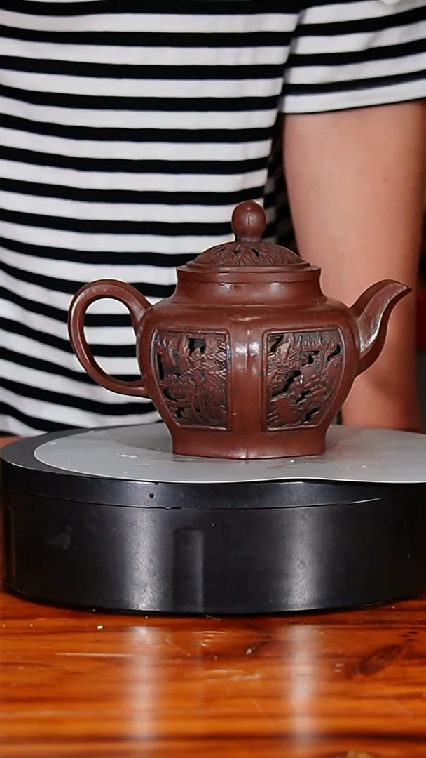 宜兴原矿紫砂壶茶壶450C