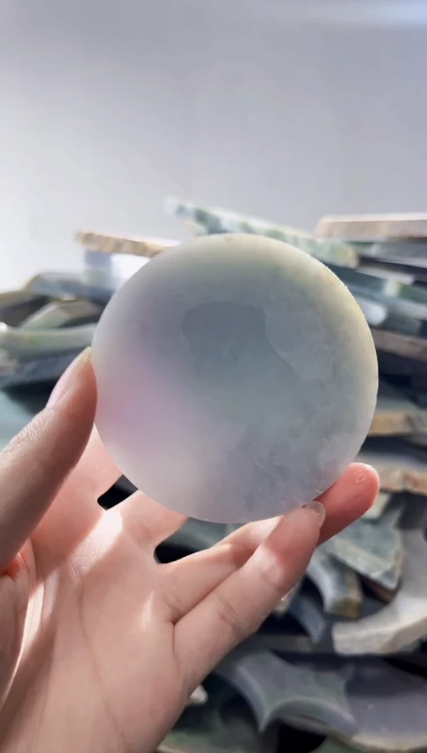 裸石翡翠 缅甸翡翠A货陈6594