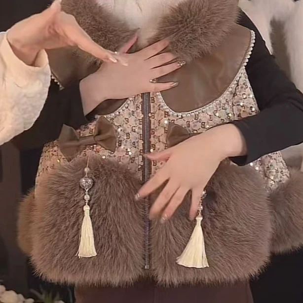 凯尔宜专属【咖咖悦色】2024新款冬季保暖时尚洋气加厚外套云