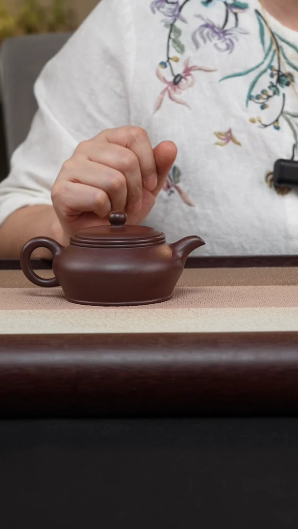 【闪购商品】紫砂茶壶紫泥-曼殊MH-1832