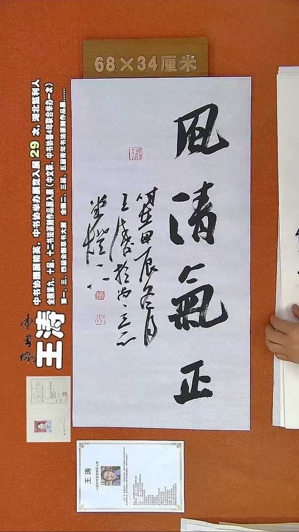 【闪购商品】书法139E王涛书法作品