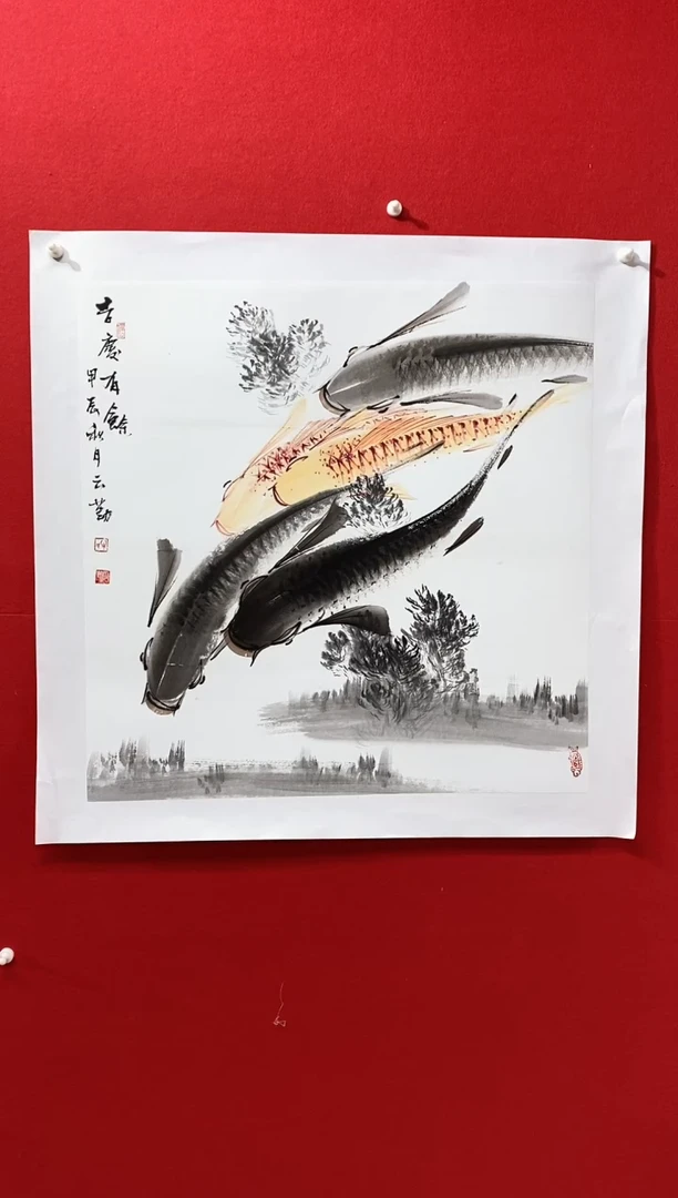 国画国画NYQ杰牛云勤老师作品