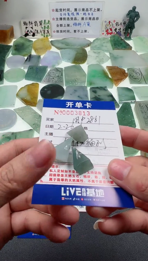 【闪购商品】翡翠颈饰未镶嵌直发