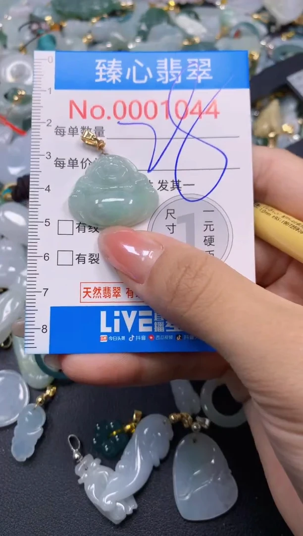 颈饰未镶嵌翡翠1044