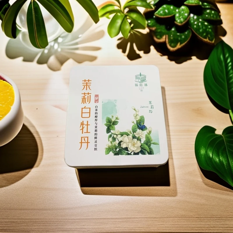 福塔林茉莉白牡丹夏日清爽鲜甜花茶福鼎白茶-