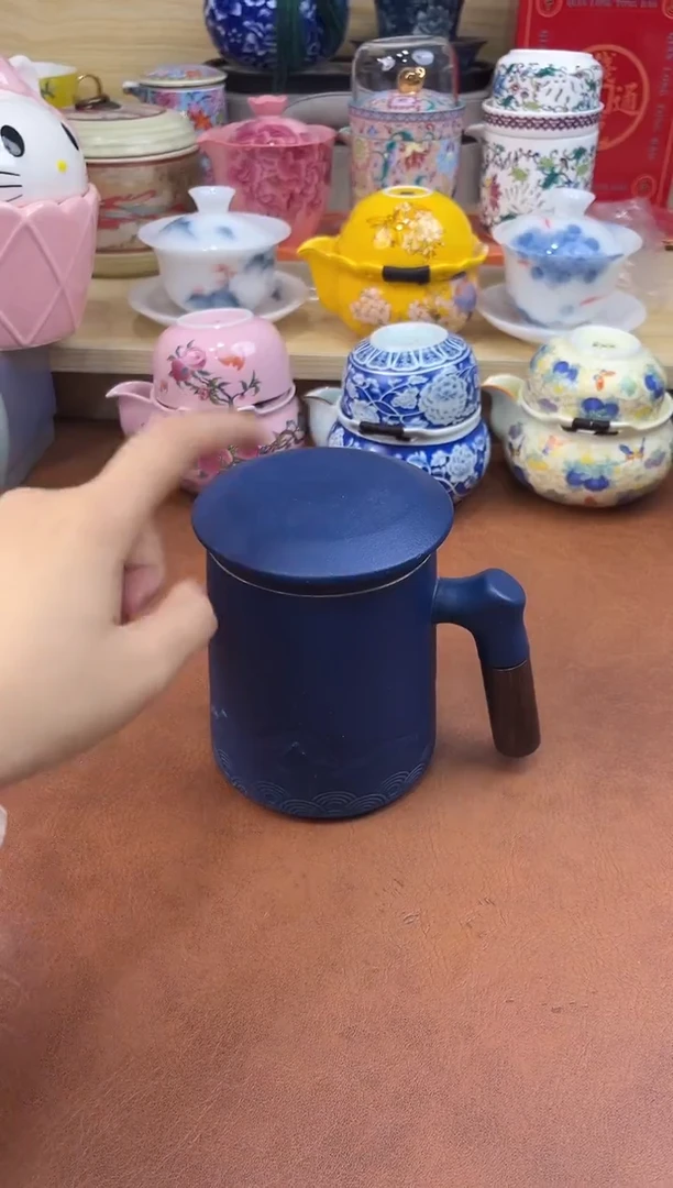 陶陶瓷茶具摆件旅行套组