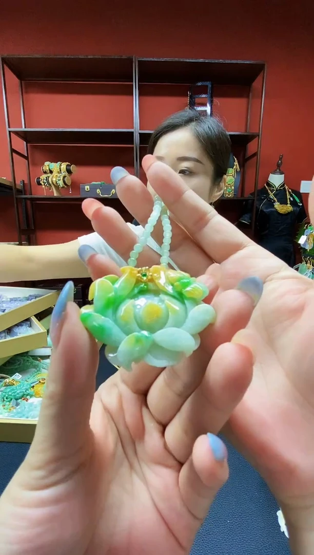 颈饰未镶嵌翡翠翡翠吊坠
