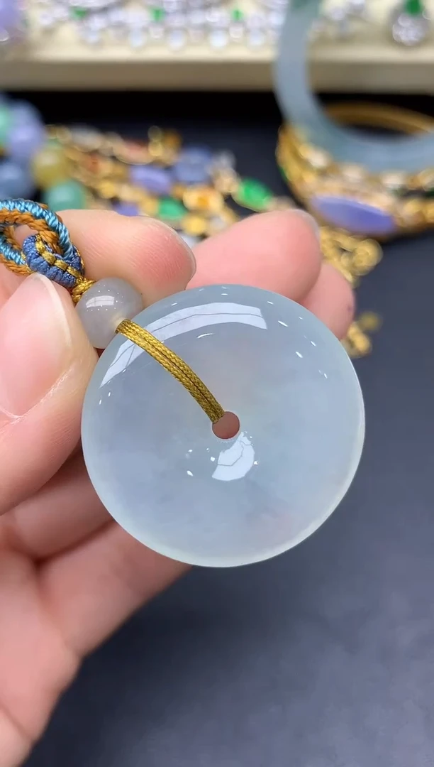 颈饰未镶嵌翡翠157-雪姐翡翠天天见