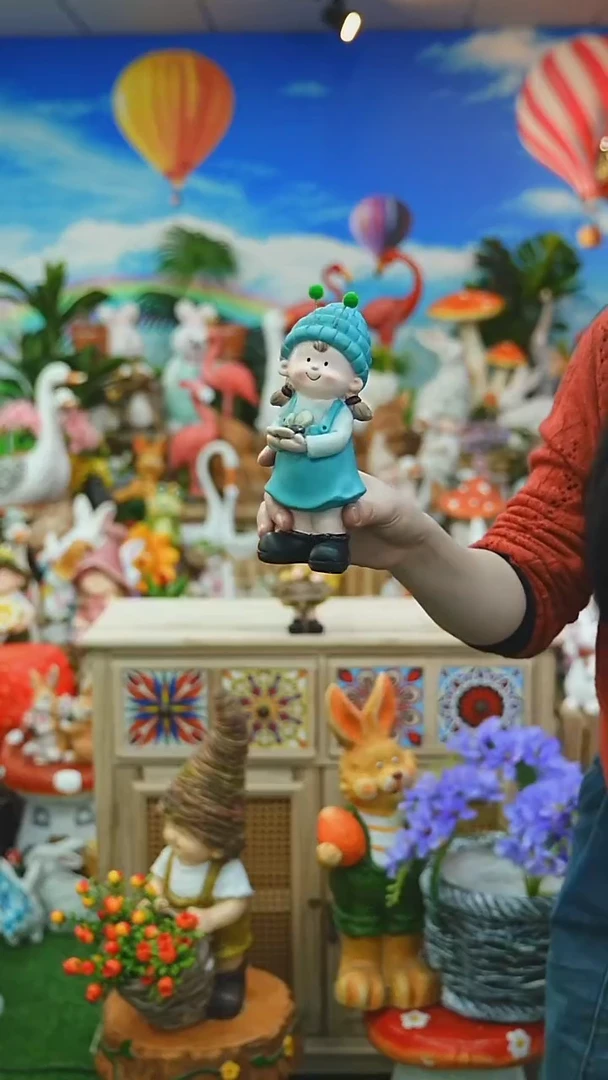 【闪购商品】红陶花园庭院摆件&00&