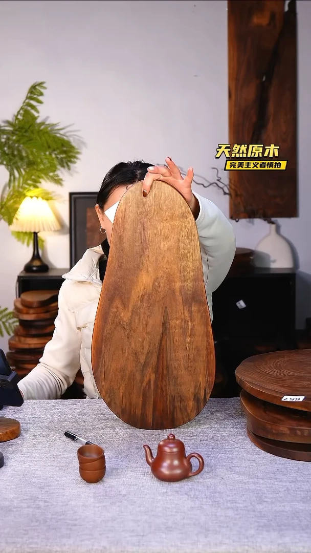 木北美黑胡桃原木.干裂疤结不属于商品质量问题完美主义者慎拍