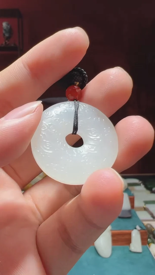 【闪购商品】和田玉吊坠(不含链)未镶嵌1