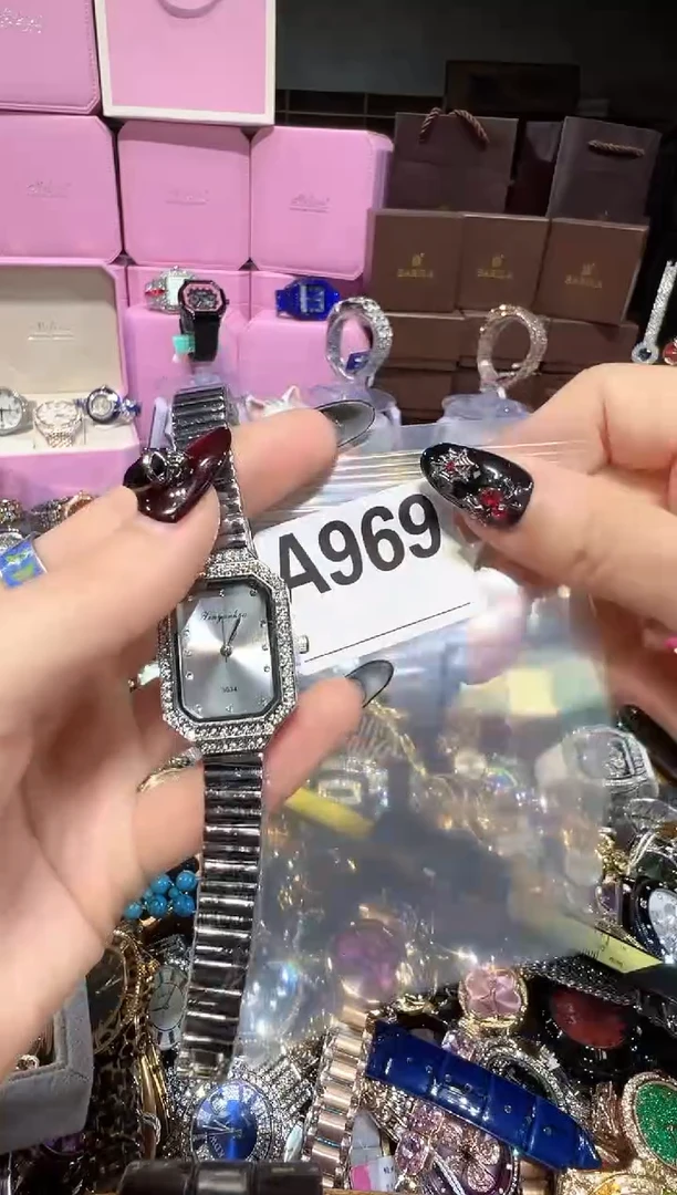 石英机芯不锈钢不锈钢直播定闪专用