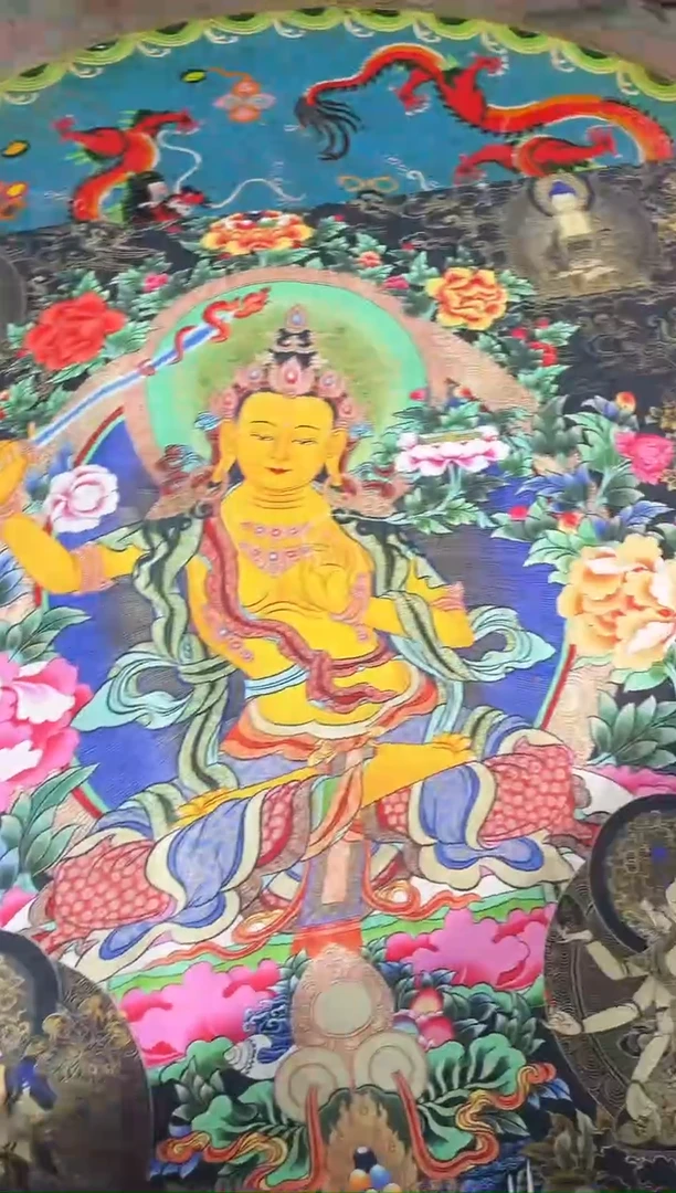 卷轴画卷轴画旭旭的唐卡